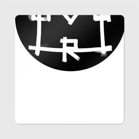 Магнит виниловый Квадрат с принтом arttaram в Санкт-Петербурге, полимерный материал с магнитным слоем | размер 9*9 см, закругленные углы | arttaram | logo | watermark | логотип | подпись