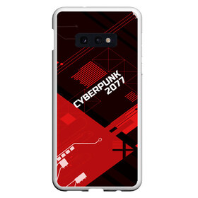 Чехол для Samsung S10E с принтом Cyberpunk 2077 в Санкт-Петербурге, Силикон | Область печати: задняя сторона чехла, без боковых панелей | 