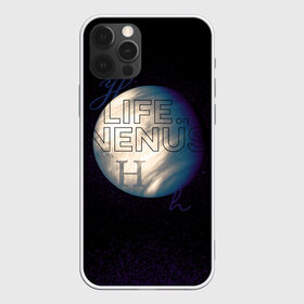 Чехол для iPhone 12 Pro Max с принтом Фосфин. Жизнь на Венере в Санкт-Петербурге, Силикон |  | life | ph3 | phosphine | science | venera | venus | астрономия | венера | вселенная | жизнь | космос | наука | планета | фосфин