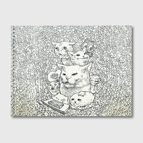 Альбом для рисования с принтом Коты мемы кошки в Санкт-Петербурге, 100% бумага
 | матовая бумага, плотность 200 мг. | Тематика изображения на принте: киса | киска | коты | кошечки | кошка | кошки | мем | мем кот и девушки | мем с котом | мем с кошкой | мемы