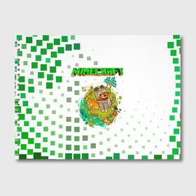 Альбом для рисования с принтом Minecraft в Санкт-Петербурге, 100% бумага
 | матовая бумага, плотность 200 мг. | minecraft | алекс | белый | блоки | ведьма | взрывчатка | визера | волк | гаст | добывать | дракон | зеленый куб | зомби | игра | крафт | крипер | кубики | лошадка | майн | майнкрафт | манкрафт | овечка | оцелот