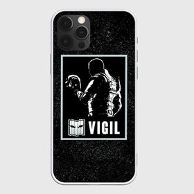 Чехол для iPhone 12 Pro Max с принтом Vigil в Санкт-Петербурге, Силикон |  | Тематика изображения на принте: r6s | rainbow six siege | vigil | виджил | оперативник | персонаж