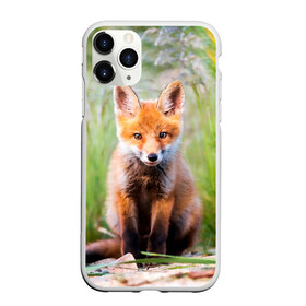 Чехол для iPhone 11 Pro матовый с принтом Лисичка в Санкт-Петербурге, Силикон |  | fox | foxy | животное | звери | лиса | лисенок | лисичка | милая | рыжая | фокс