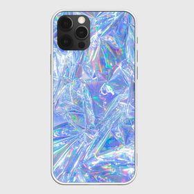 Чехол для iPhone 12 Pro Max с принтом 3d ice glitch в Санкт-Петербурге, Силикон |  | 3d | 3д | glitch | ice | блеск | блестки | глитч | глич | лед | мятая | пакет | свечение