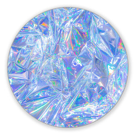 Коврик для мышки круглый с принтом 3d ice glitch в Санкт-Петербурге, резина и полиэстер | круглая форма, изображение наносится на всю лицевую часть | 3d | 3д | glitch | ice | блеск | блестки | глитч | глич | лед | мятая | пакет | свечение