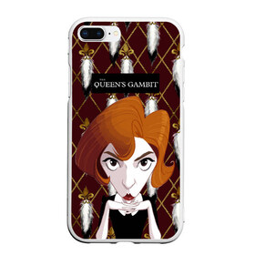 Чехол для iPhone 7Plus/8 Plus матовый с принтом Queens Gambit Ход Королевы в Санкт-Петербурге, Силикон | Область печати: задняя сторона чехла, без боковых панелей | Тематика изображения на принте: the queens gambit | бэт хармон | королева | милая девушка | рыжая | рыжая девушка | сериал | сериал про шахматы | ход королевы | шахматы | элизабет хармон