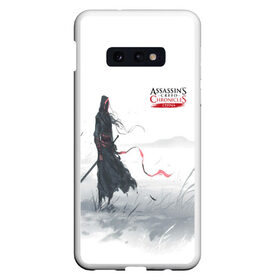 Чехол для Samsung S10E с принтом ASSASSIN`S CREED в Санкт-Петербурге, Силикон | Область печати: задняя сторона чехла, без боковых панелей | black flag | brotherhood | chronicles | creed | game | origins | revelations | rogue | syndicate | unity | valhalla | альтаир | ассасин | игры | кинжал | пираты