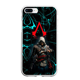 Чехол для iPhone 7Plus/8 Plus матовый с принтом Assassin’s Creed в Санкт-Петербурге, Силикон | Область печати: задняя сторона чехла, без боковых панелей | Тематика изображения на принте: action adventure | action rpg | creed | игра | мультиплатформенная | паркур | стелс