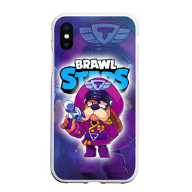 Чехол для iPhone XS Max матовый с принтом Генерал Гавс - Brawl Stars в Санкт-Петербурге, Силикон | Область печати: задняя сторона чехла, без боковых панелей | brawl | brawler | brawlstars | chromatic | colonel | legendary | ruffs | supercell | боец | бравл | бравлер | бравлпасс | бравлстарс | бравлстарсигра | лега | легендарка | новый перс | перс бравл | суперселл | суперцел | хр