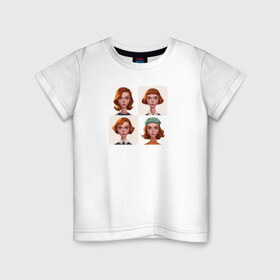 Детская футболка хлопок с принтом Ход Королевы в Санкт-Петербурге, 100% хлопок | круглый вырез горловины, полуприлегающий силуэт, длина до линии бедер | Тематика изображения на принте: 