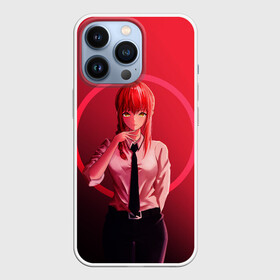 Чехол для iPhone 13 Pro с принтом Макима на красном фоне в Санкт-Петербурге,  |  | anime | chainsaw man | denji | makima | manga | power | аниме | бим | денджи | дьявол бесконечности | кишибэ | летучая мышь | манга | пауэр | хаякава аки | химено | человек бензопила