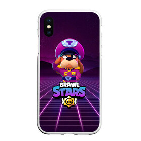 Чехол для iPhone XS Max матовый с принтом Brawl Stars - Colonel Ruffs в Санкт-Петербурге, Силикон | Область печати: задняя сторона чехла, без боковых панелей | brawl | brawl ruffs | brawl stars | brawler | colonel ruffs | leon | new brawler | ruffs | ruffus | starrforce | бравл | бравл гавс | бравл пес | бравл собака | бравл старс | бравлер | гавс | генерал гавс | генерал пес | леон | руффс |