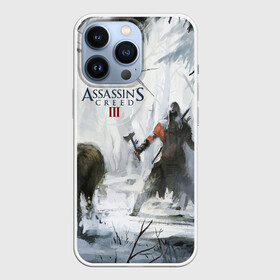 Чехол для iPhone 13 Pro с принтом Assassin’s Creed 3 в Санкт-Петербурге,  |  | black flag | brotherhood | chronicles | creed | game | origins | revelations | rogue | syndicate | unity | альтаир | ассасин | игры | кинжал | пираты