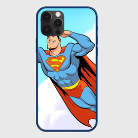 Чехол для iPhone 12 Pro Max с принтом SuperMan DC в Санкт-Петербурге, Силикон |  | Тематика изображения на принте: comics | dc | superman | комиксы | супермен