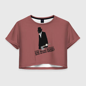 Женская футболка Crop-top 3D с принтом Раскольников в Санкт-Петербурге, 100% полиэстер | круглая горловина, длина футболки до линии талии, рукава с отворотами | достоевский | классика | литература | раскольников | топор