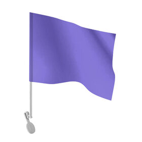 Флаг для автомобиля с принтом Аспидно-синий в Санкт-Петербурге, 100% полиэстер | Размер: 30*21 см | без дизайна | без картинки | одноцветные | синий