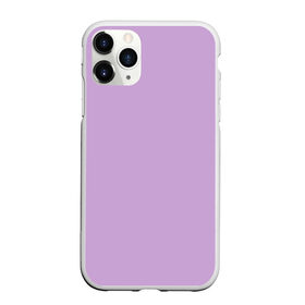Чехол для iPhone 11 Pro матовый с принтом Глициниевый цвет (без рисунка) в Санкт-Петербурге, Силикон |  | глициниевый | однотонный | пурпурный | розовый | фиолетовый | цвет