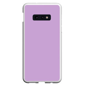 Чехол для Samsung S10E с принтом Глициниевый цвет (без рисунка) в Санкт-Петербурге, Силикон | Область печати: задняя сторона чехла, без боковых панелей | глициниевый | однотонный | пурпурный | розовый | фиолетовый | цвет