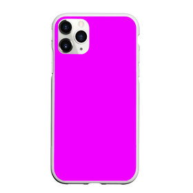 Чехол для iPhone 11 Pro матовый с принтом Маджента (без рисунка) в Санкт-Петербурге, Силикон |  | маджента | однотонный | пурпурный | розовый | фиолетовый | фуксия | цвет