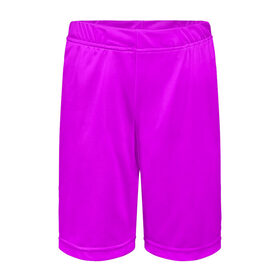 Детские спортивные шорты 3D с принтом Маджента (без рисунка) в Санкт-Петербурге,  100% полиэстер
 | пояс оформлен широкой мягкой резинкой, ткань тянется
 | Тематика изображения на принте: маджента | однотонный | пурпурный | розовый | фиолетовый | фуксия | цвет