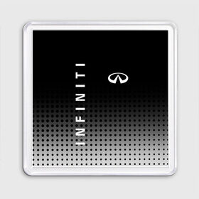 Магнит 55*55 с принтом Infiniti в Санкт-Петербурге, Пластик | Размер: 65*65 мм; Размер печати: 55*55 мм | auto | avto | finik | infiniti | infiniti qx | infinity | qx70 | qx80 | авто | инфинити | финик