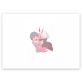 Поздравительная открытка с принтом Милота в Санкт-Петербурге, 100% бумага | плотность бумаги 280 г/м2, матовая, на обратной стороне линовка и место для марки
 | 14 февраля | anime | cute | darling in the franxx | kiss | love | valentines day | акацуки | анимеарт | арт | влюбленные | гуль | девочка и мальчик | день святого валентина | итачи | манга | милые | наруто | пара | подарок | поцелуй