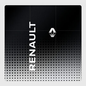 Магнитный плакат 3Х3 с принтом Renault в Санкт-Петербурге, Полимерный материал с магнитным слоем | 9 деталей размером 9*9 см | Тематика изображения на принте: auto | avto | duster | kiger | logan | renault | reno | авто | дастер | логан | рено | рено логан | рэно