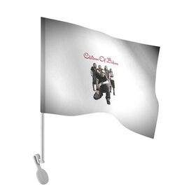 Флаг для автомобиля с принтом Children of Bodom в Санкт-Петербурге, 100% полиэстер | Размер: 30*21 см | children of bodom | алекси лайхо | дэт метал | метал | рок | финляндия | финский рок