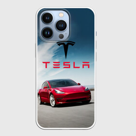 Чехол для iPhone 13 Pro с принтом Tesla Model 3 в Санкт-Петербурге,  |  | 3 | america | auto | car | electric | elon | model | motors | musk | tesla | usa | vehicle | авто | америка | илон | маск | модель | сша | тесла | электромобиль