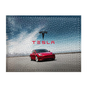Обложка для студенческого билета с принтом Tesla Model 3 в Санкт-Петербурге, натуральная кожа | Размер: 11*8 см; Печать на всей внешней стороне | 3 | america | auto | car | electric | elon | model | motors | musk | tesla | usa | vehicle | авто | америка | илон | маск | модель | сша | тесла | электромобиль