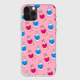 Чехол для iPhone 12 Pro Max с принтом Love Bunny в Санкт-Петербурге, Силикон |  | 14 февраля | baby | bunny | kawaii | love | love is | love you | rabbit | валентинка | влюбленные | девушка | жена | животные | зайчики | заяц | игрушка | кавайный | кролик | лучшая | любимая | люблю | любовь | малыш | подарок