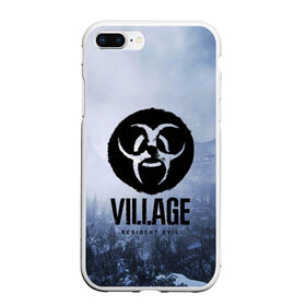 Чехол для iPhone 7Plus/8 Plus матовый с принтом RESIDENT EVIL : VILLAGE в Санкт-Петербурге, Силикон | Область печати: задняя сторона чехла, без боковых панелей | biohazard | game | monster | resident evil | resident evil 8 | umbrella | umbrella corp | umbrella corporation | zombie | обитель зла