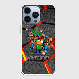 Чехол для iPhone 13 Pro с принтом MINECRAFT   МАНКРАФТ в Санкт-Петербурге,  |  | creeper | earth | game | logo | mine | minecraft | mobile | online | земля | игра | крипер | лого | майнкрафт | онлайн | подземелье
