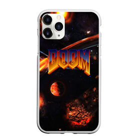 Чехол для iPhone 11 Pro матовый с принтом DOOM / ДУМ (S) в Санкт-Петербурге, Силикон |  | doom | doom eternal | game | tegunvteg | демоны | дум | игры | марс