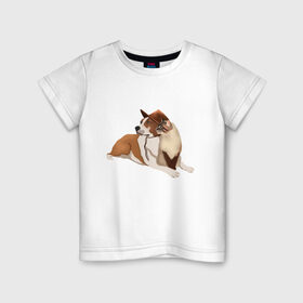 Детская футболка хлопок с принтом Смотреть в одном направлении в Санкт-Петербурге, 100% хлопок | круглый вырез горловины, полуприлегающий силуэт, длина до линии бедер | для него | для нее | ковбой. | любовь | путешествия | собаки | счастье