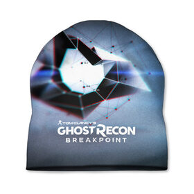 Шапка 3D с принтом GHOST RECON BREAK POINT в Санкт-Петербурге, 100% полиэстер | универсальный размер, печать по всей поверхности изделия | action | game | rainbow six siege | tom clancys | броня | игры | осада | радуга | радуга 6 | том кленси | шутер