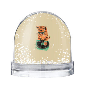 Снежный шар с принтом Cat DJ в Санкт-Петербурге, Пластик | Изображение внутри шара печатается на глянцевой фотобумаге с двух сторон | art | cat | dj | goer | musician | party | pop | singer | арт | буп | диджей | кот | кошка | музыкант | певец | поп | тусовщик