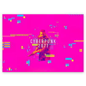 Поздравительная открытка с принтом Cyberpunk 2077 в Санкт-Петербурге, 100% бумага | плотность бумаги 280 г/м2, матовая, на обратной стороне линовка и место для марки
 | cyberpunk 2077 | hacker | maelstrom | militech | quadra | samurai | sci fi | technology | trauma team | v | будущее | игра | иероглифы | киану ривз | кибер | киберпанк | киборг | киборги | корпорация | лого | милитек | панк | роботы | самурай | т