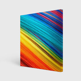 Холст квадратный с принтом цветной мех диагональ в Санкт-Петербурге, 100% ПВХ |  | волокна | геометрия | диагональ | краски | мех | полоски | полосы | радуга | текстура | цвета | яркий