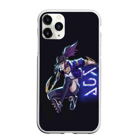 Чехол для iPhone 11 Pro Max матовый с принтом KDA Akali в Санкт-Петербурге, Силикон |  | akali | k pop | kda | lol | образ