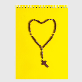 Скетчбук с принтом Сердце и крест в Санкт-Петербурге, 100% бумага
 | 48 листов, плотность листов — 100 г/м2, плотность картонной обложки — 250 г/м2. Листы скреплены сверху удобной пружинной спиралью | сердца
разбитое сердце
крест с девушкой
узорный крест
сердце в наушниках на двоих