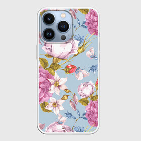Чехол для iPhone 13 Pro с принтом цветы в Санкт-Петербурге,  |  | 8 марта | весна | девушке | женский | мама | подарок | тренд | феминизм | цветы