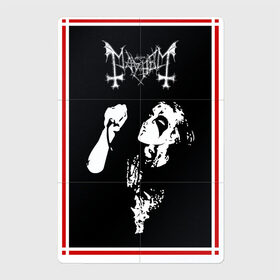 Магнитный плакат 2Х3 с принтом Mayhem Black Metal в Санкт-Петербурге, Полимерный материал с магнитным слоем | 6 деталей размером 9*9 см | Тематика изображения на принте: daemon | mayhem | metal | metallica | rock | блек метал | блэк метал | логотипы рок групп | майхем | мейхем | металл | металлика | музыка | норвежский | рок группы | рокерские | тяжелая музыка | тяжелый металл