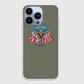 Чехол для iPhone 13 Pro с принтом Орел в Санкт-Петербурге,  |  | Тематика изображения на принте: американский орел
двуглавый орел | день независимости сша | огненный орел | орел | орел в броске
