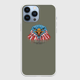 Чехол для iPhone 13 Pro Max с принтом Орел в Санкт-Петербурге,  |  | Тематика изображения на принте: американский орел
двуглавый орел | день независимости сша | огненный орел | орел | орел в броске