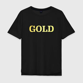 Мужская футболка хлопок Oversize с принтом cyberpunk 2077 gold в Санкт-Петербурге, 100% хлопок | свободный крой, круглый ворот, “спинка” длиннее передней части | 2077 | ciberpunk 2077 | cyberpank 2077 | cyberpunk 2077 | gold | neowave | society | triangle | золото | киберпанк | киберпанк 2077 | неовейв | общество | треугольник