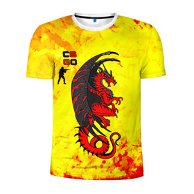 Мужская футболка 3D спортивная с принтом CS:GO Dragon Lore AWP в Санкт-Петербурге, 100% полиэстер с улучшенными характеристиками | приталенный силуэт, круглая горловина, широкие плечи, сужается к линии бедра | awp | counter strike | cs go | cs go dragon lore | dragon | hyper beast | logo | neo noir | авп | автомат | драгон | контр страйк | красный дракон | кс го | кс го авп | логотипы игр | неонуар | оружие | оружие из кс го | скины | скоростн