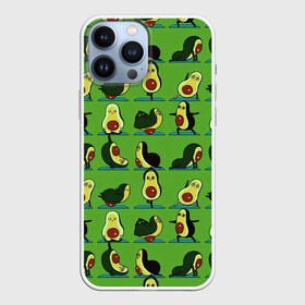 Чехол для iPhone 13 Pro Max с принтом Авокадо | Зарядка в Санкт-Петербурге,  |  | avocado | food | fruit | pattern | vegan | vegetarian | авокадо | веган | вегетарианство | еда | зарядка | зелёная | паттерн | правильное питание | спорт | физра | фрукт | фрукты