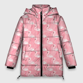 Женская зимняя куртка Oversize с принтом Розовый Фламинго в Санкт-Петербурге, верх — 100% полиэстер; подкладка — 100% полиэстер; утеплитель — 100% полиэстер | длина ниже бедра, силуэт Оверсайз. Есть воротник-стойка, отстегивающийся капюшон и ветрозащитная планка. 

Боковые карманы с листочкой на кнопках и внутренний карман на молнии | love | амур | афродита | валентинка | вторая половинка | гламур | купидон | любовь | отношения | подарок любви | поцелуй | праздник любви | розовый фламинго | романтика | свидание | семья | сердечки
