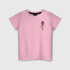 Детская футболка хлопок с принтом Wonder Woman 8 bit в Санкт-Петербурге, 100% хлопок | круглый вырез горловины, полуприлегающий силуэт, длина до линии бедер | justice league | vdzabma | wonder woman | лига справедливости | чудо женщина